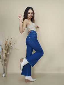 PANT. FLARE JEANS CRUZ - CÓDIGO: 23723  OP:1862