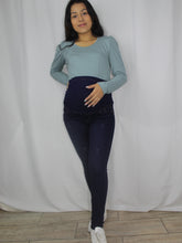 Cargar imagen en el visor de la galería, PANTALÓN MATERNIDAD FAJA CLÁSICO
