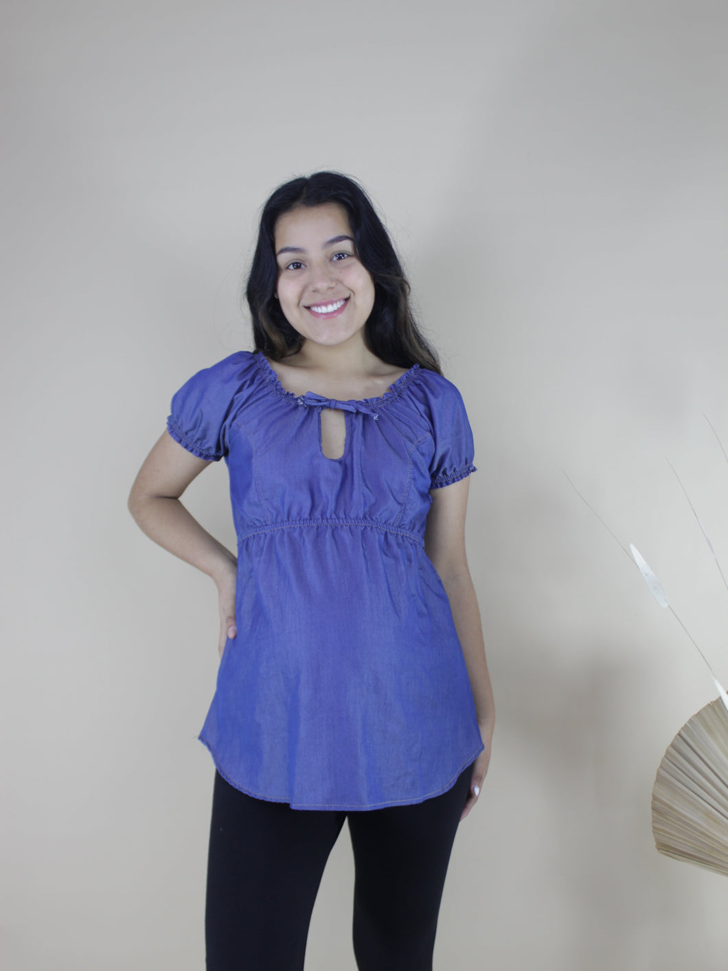Blusa manga corta