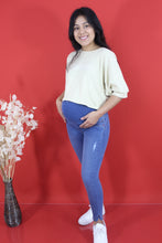 Cargar imagen en el visor de la galería, PANTALON CON ABERTURA EN BASTA
