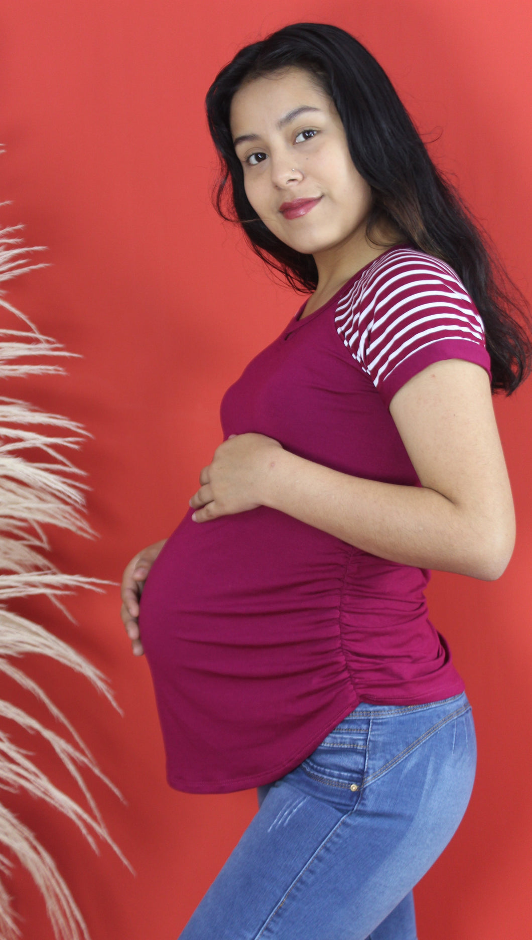POLO MATERNIDAD MANGA CORTA