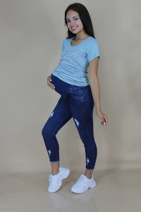 PANTALÓN RASGADO ROTO B/D - 01441
