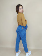 Cargar imagen en el visor de la galería, PANTALÓN BOYFRIEND RIGIDO - 01400
