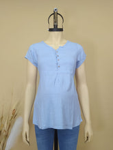 Cargar imagen en el visor de la galería, BLUSA M/C MATERNA - COD:02752
